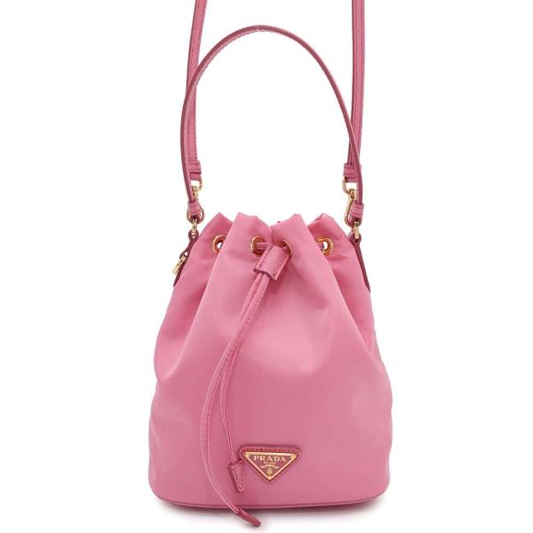 プラダ ハンドバッグ 巾着 ナイロン 1BE067 PRADA 2wayショルダー