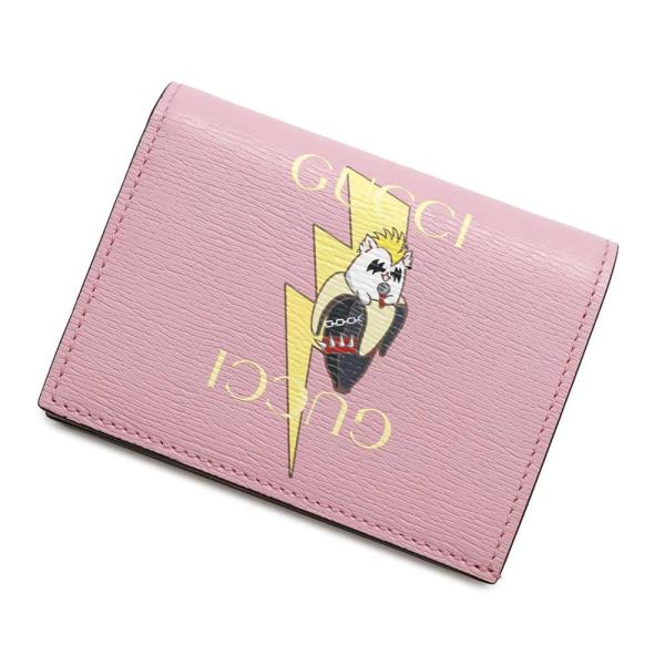 グッチ 二つ折り財布 ばなにゃ コンパクトウォレット レザー 701009