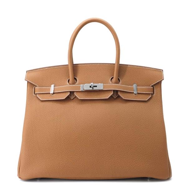 バーキン35 金具 トゴ Birkin ハンドバッグ レザー エルメス バーキン35 ゴールド/シルバー金具 トゴ W刻印 HERMES Birkin