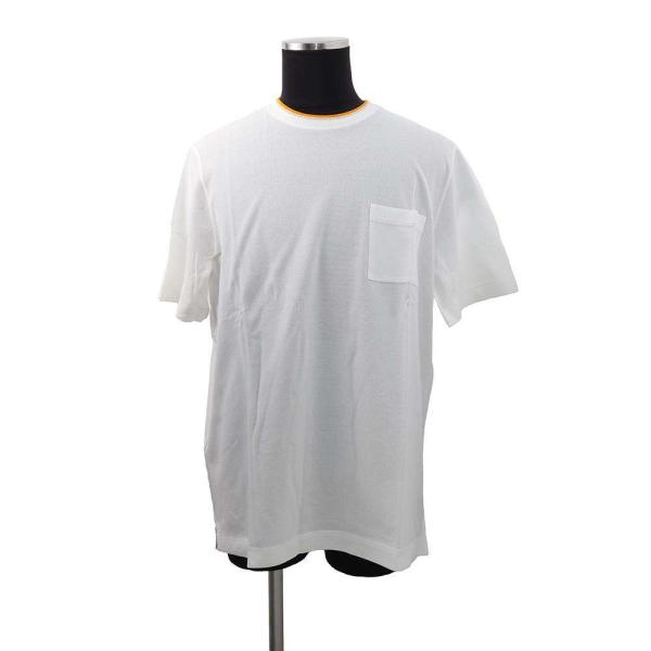 エルメス Tシャツ サドルステッチ コットン メンズサイズXXL エルメス Tシャツ サドルステッチ コットン メンズサイズXXL