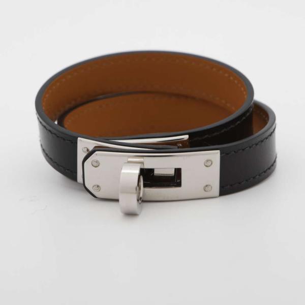 エルメス ブレスレット ケリー ドゥブルトゥール ブラック