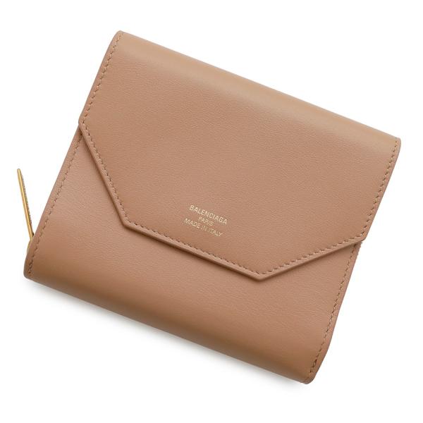現行✨BALENCIAGA バレンシアガ 財布ENVELOPE フラップ バレンシアガ 三つ折り財布 ENVELOPE フラップ コンパクトウォレット