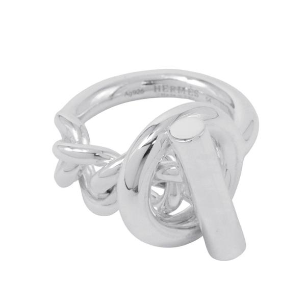 エルメス リング クロワゼットMM SV925シルバー リングサイズ54 HERMES