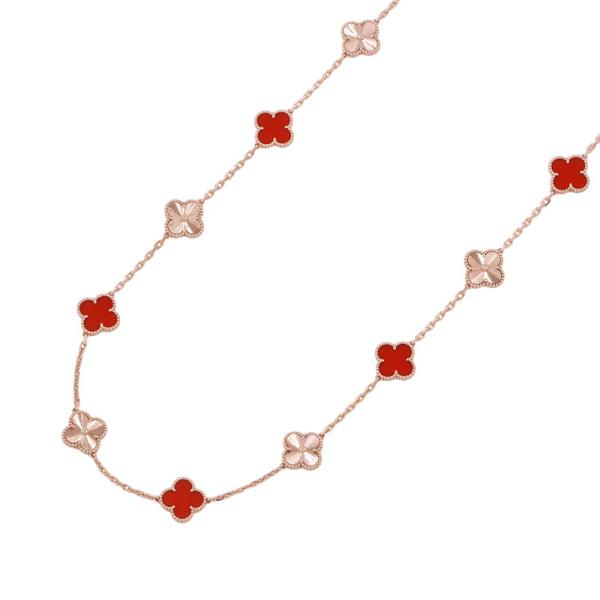 ☆ヴァンクリーフ&アーペル ネックレス ヴィンテージ アルハンブラ