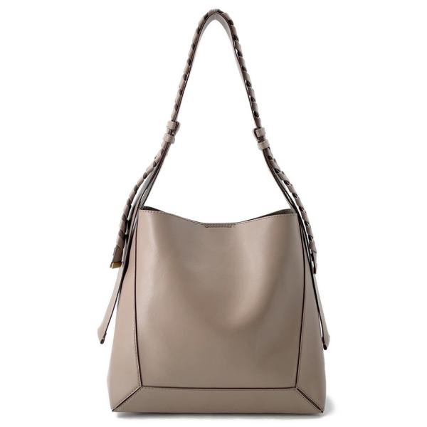 美品●ステラマッカートニー　ミディアム　ホーボー　ショルダーバッグ　レザー ステラマッカートニー ショルダーバッグ ミディアム ホーボー レザー