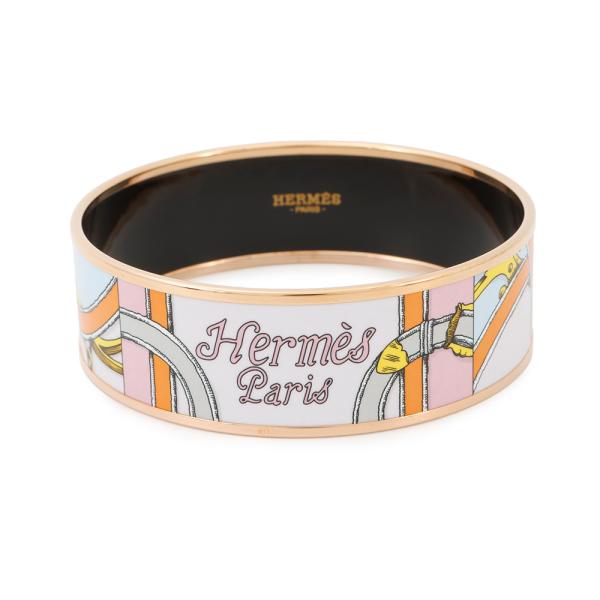 エルメス バングル エマイユGM 七宝焼き エナメル ブレスレット HERMES