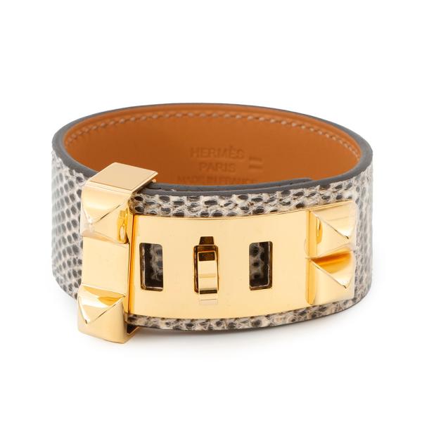 エルメス ブレスレット コリエ・ド・シアン 24 オンブレ/ゴールド金具