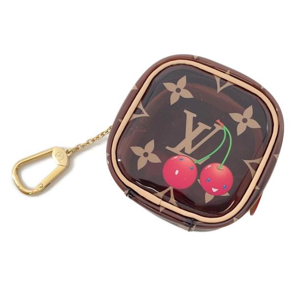 LOUIS VUITTON チャーム ルイヴィトン バッグチャーム モノグラム チェリー LV × TM ポルトモネ