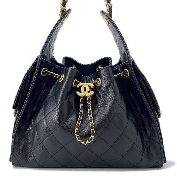 シャネル チェーンショルダーバッグ ココマーク マトラッセ CHANEL 25