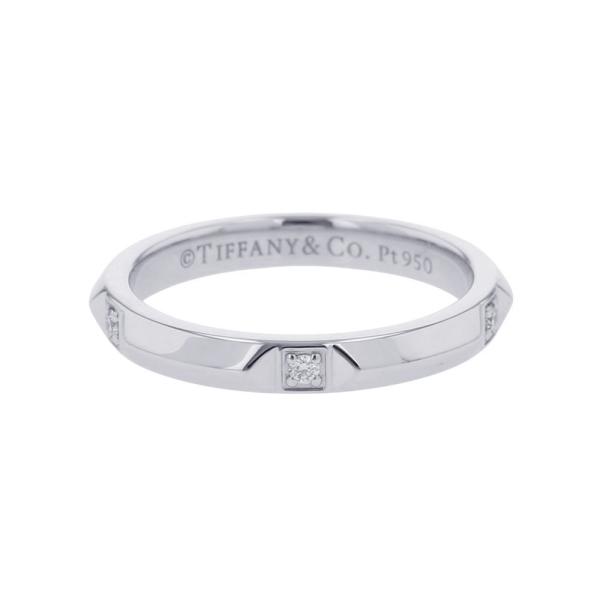 ティファニー リング トゥルー バンド ダイヤモンド 5P 計0.05ct Pt950