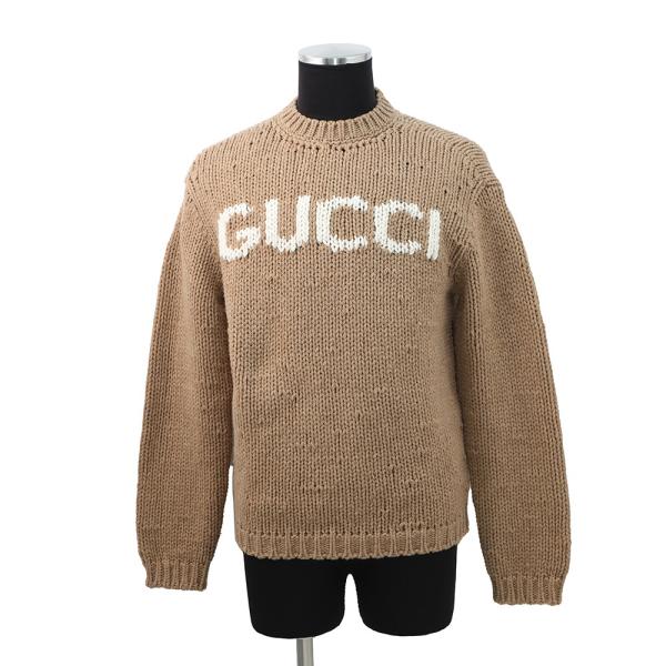 グッチ ニット ロゴ ウール メンズサイズXS 761539 GUCCI トップス