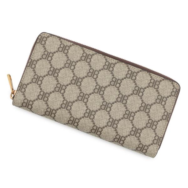 バレンシアガ 長財布 グッチコラボ ザ ハッカー プロジェクト ジップ