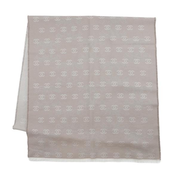 シャネル ストール ココマーク シルク CHANEL マフラー 【安心保証