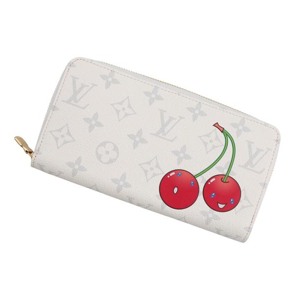 ルイヴィトン 長財布 モノグラム・チェリー LV × TM ジッピー