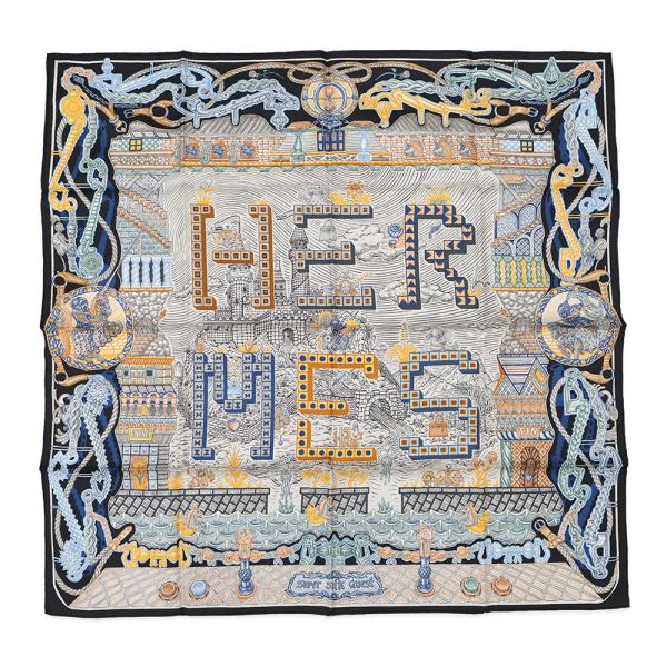 エルメス カレ90 Super Silk Quest スーパー・シルク・クエスト HERMES