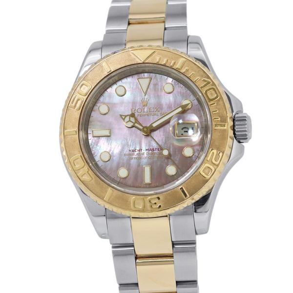 セイコー アナログ腕時計 ゴールド ロレックス ヨットマスター SS/K18イエローゴールド V番 16623NC ROLEX