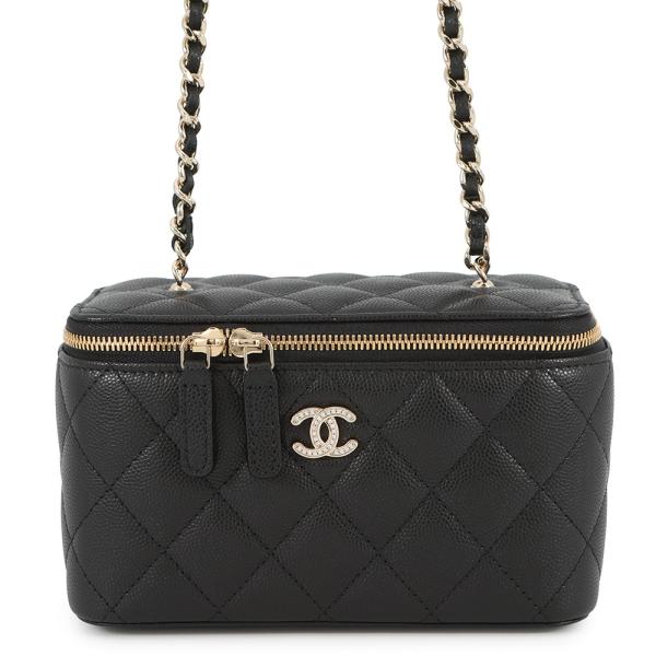 シャネル チェーンショルダーバッグ バニティケース ココマーク