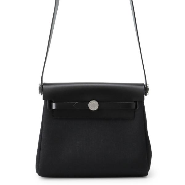 エルメス ショルダーバッグ エールバッグジップ ミニ ブラック