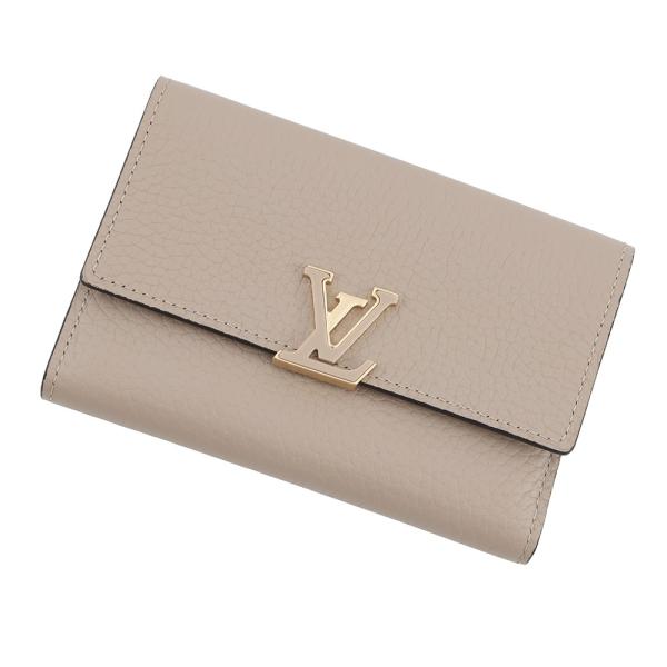 美品★ルイヴィトン　トリヨン　ポルトフォイユ　カプシーヌ　XS 三つ折り財布 ルイヴィトン 三つ折り財布 トリヨンレザー ポルトフォイユ