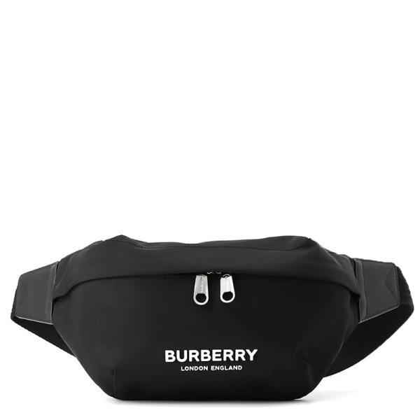 美品　BURBERRY ボディバッグ ブラック バーバリー ボディバッグ ソニー ベルトバッグ ナイロン 80490951