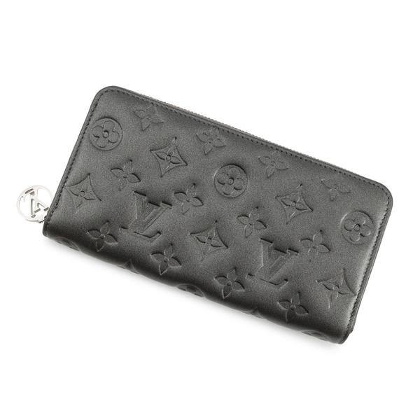 ルイヴィトン 長財布 ラムレザー/モノグラム・パターン ジッピー