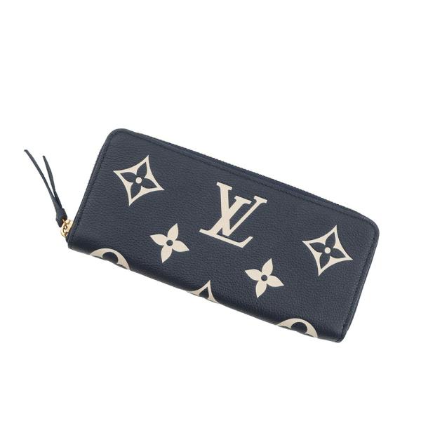 LOUIS VUITTON ルイヴィトン ポルトフォイユ・クレマンス ルイヴィトン 長財布 バイカラー モノグラム・アンプラント