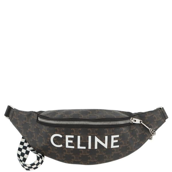 【CELINE】トリオンフボディバッグ セリーヌ ボディバッグ トリオンフ ベルトバッグ PVC 195972 CELINE