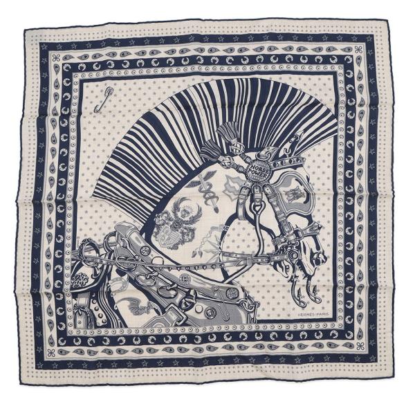 エルメス スカーフ カレH65 シュヴァル・パンク・バンダナ CHEVAL PUNK