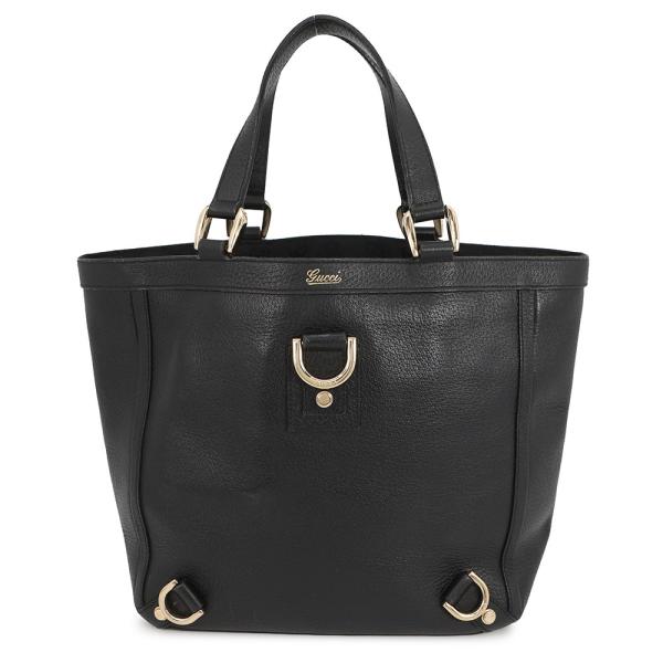 グッチ トートバッグ アビー レザー 130739 GUCCI バッグ 黒 【安心