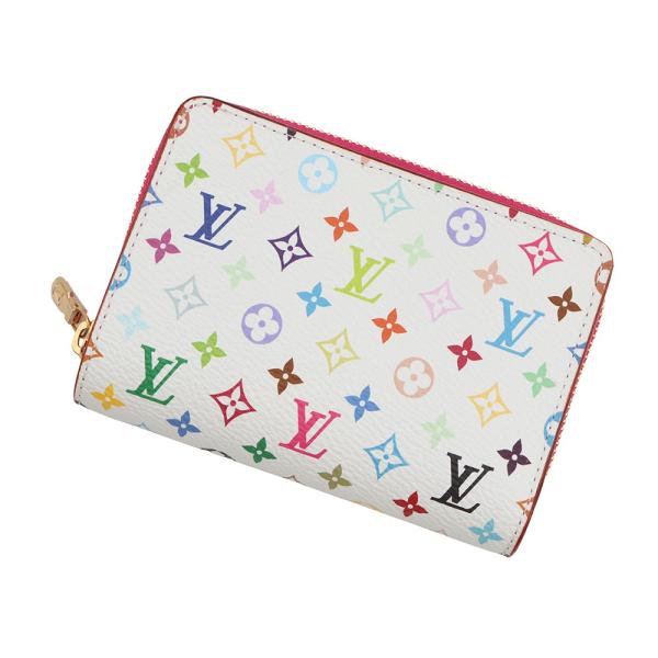 ルイヴィトン 二つ折り財布 モノグラム・マルチカラー LV × TM