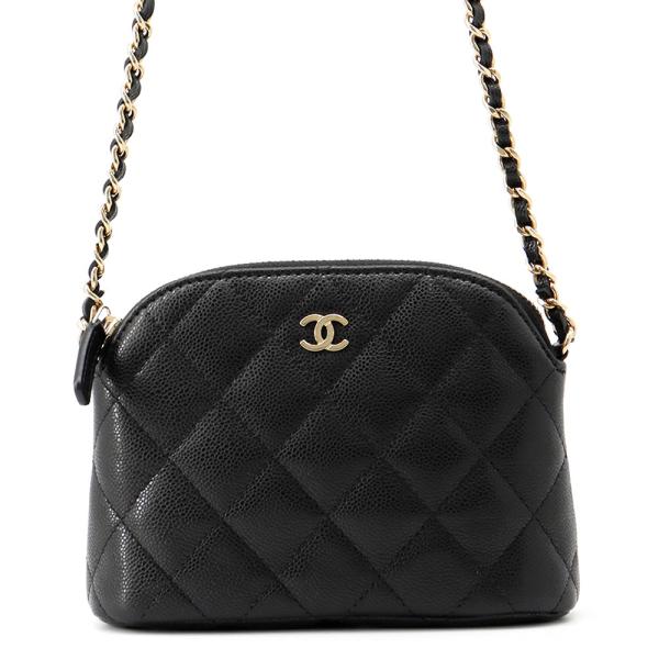 CHANEL シャネル マトラッセ ココマーク シャネル チェーンショルダーバッグ マトラッセ ココマーク キャビア