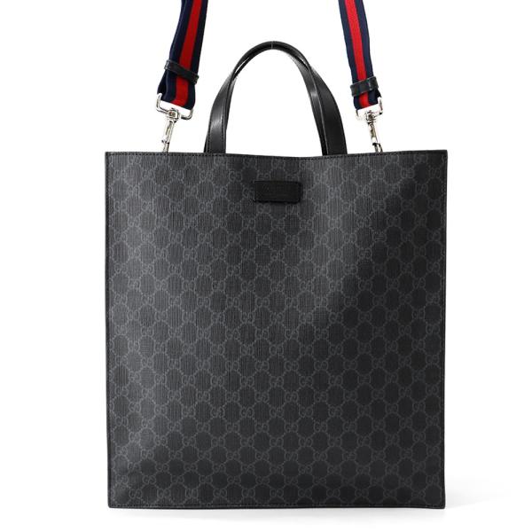 GUCCI GGスプリーム 2WAY トートバッグ グッチ トートバッグ GGスプリーム/レザー 495559 GUCCI 2way