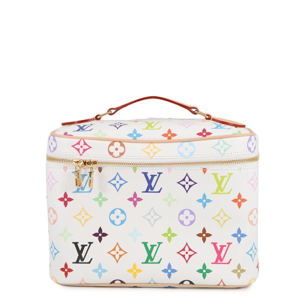 ルイヴィトン バニティバッグ モノグラム・マルチカラー LV × TM