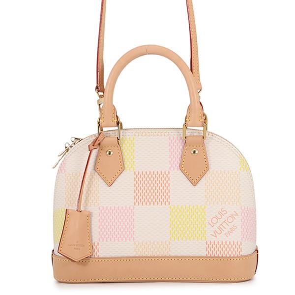 【希少美品】LVルイヴィトン アルマBBダミエ リシャス ルイヴィトン ハンドバッグ ダミエ・リシャス アルマ BB N40516 LOUIS