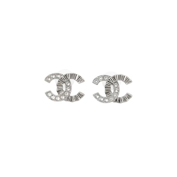 シャネル ピアス ココマーク ラインストーン B26 V CHANEL