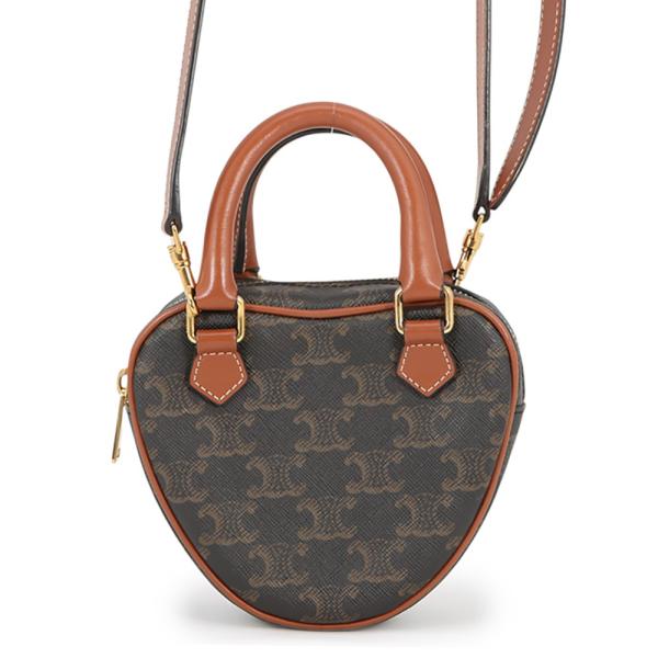セリーヌ ハンドバッグ トリオンフ ハート PVC/レザー 198222 CELINE