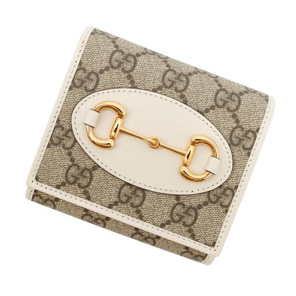 グッチ 二つ折り財布 ホースビット 1955 GGスプリーム 621891 GUCCI