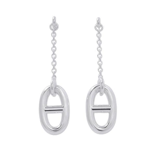 エルメス ピアス シェーヌダンクル ファランドール Earrings SV925