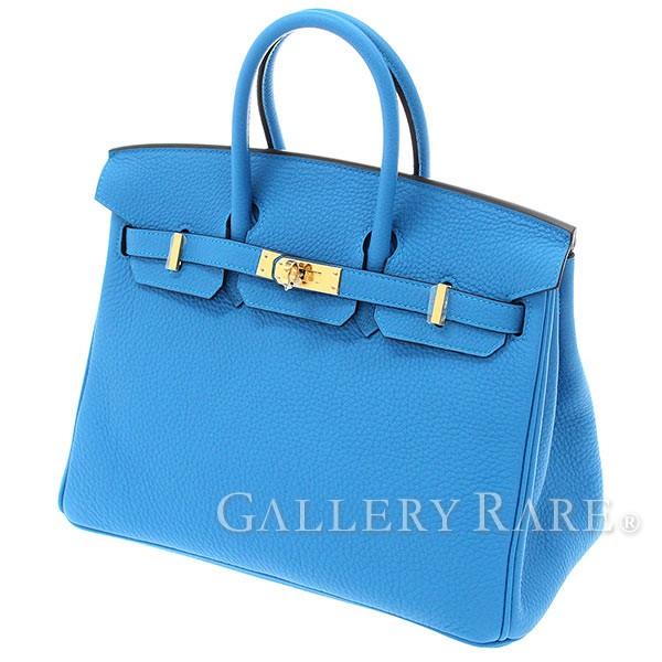 HERMES（エルメス） バーキン25 cm ハンドバッグ ブルーザンジバル