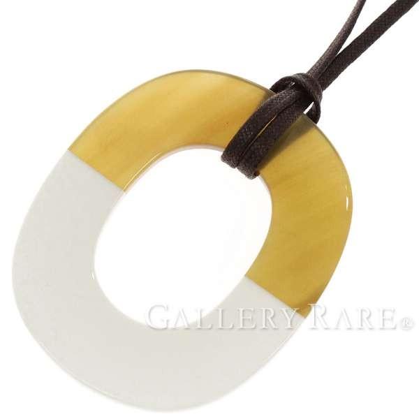 エルメス ネックレス イスム バッファローホーン 水牛 Hermes Isthme ペンダント アクセサリー Gallery Rare 通販 Yahoo ショッピング