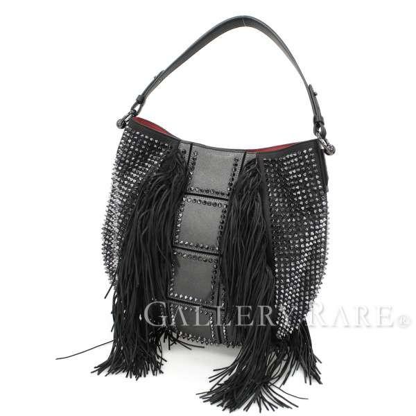 Christian Louboutin ルブタン ショルダーバッグ スパイク スタッズ  