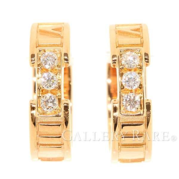 ティファニー ピアス アトラス フープ ダイヤモンド 3pダイヤ K18pgピンクゴールド Tiffany Co ジュエリー イヤリング ローズゴールド Gallery Rare 通販 Yahoo ショッピング