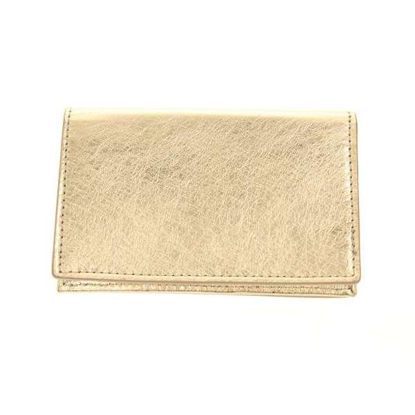 ジミー チュウ 100 品質保証 カードケース Nello メタリック カード入れ Jimmy Choo パスケース ゴールド