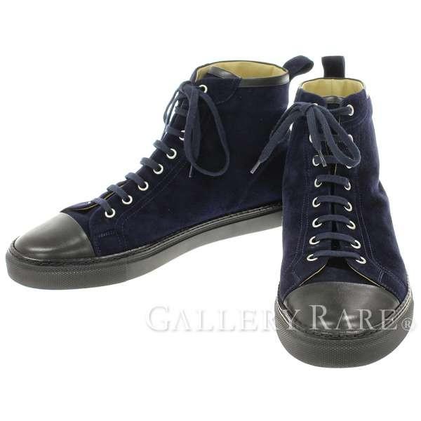 HERMES エルメス ハイカット スニーカー スエード メンズサイズ43  