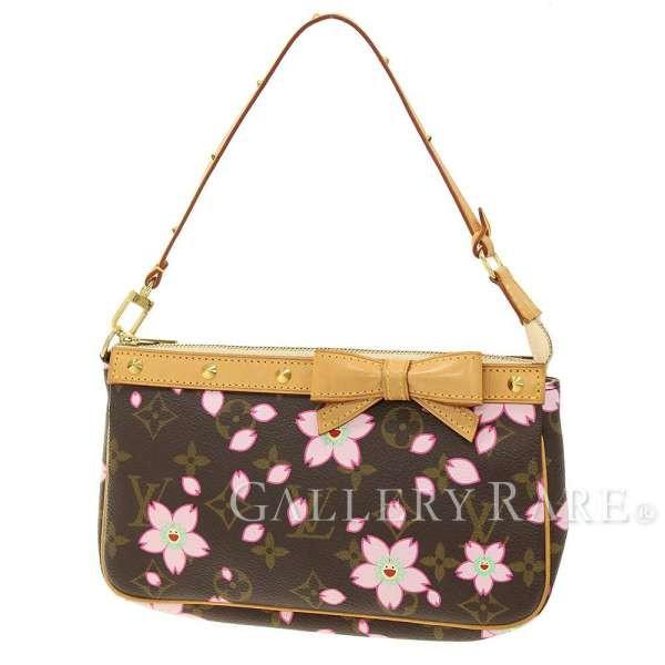 レア☆LOUIS へし折り VUITTON チェリーブロッサム アクセサリーポーチ 