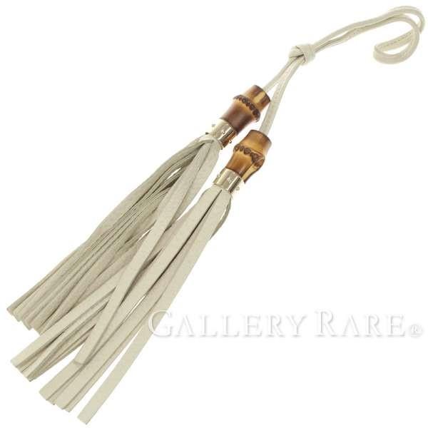 ☆未使用☆GUCCI バッグチャーム タッセル バンブー レザー 358019 GUCCI（グッチ） チャーム バンブー タッセル 358019 GUCCI バッグ