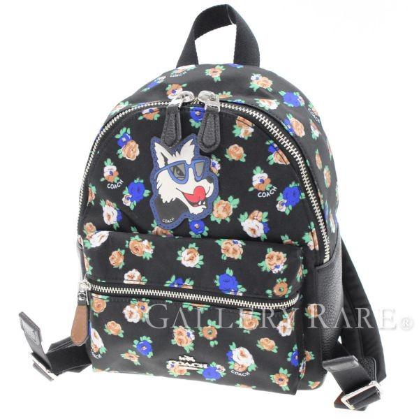 COACH（コーチ） リュック ミニ バックパック チャーリー フラワー 