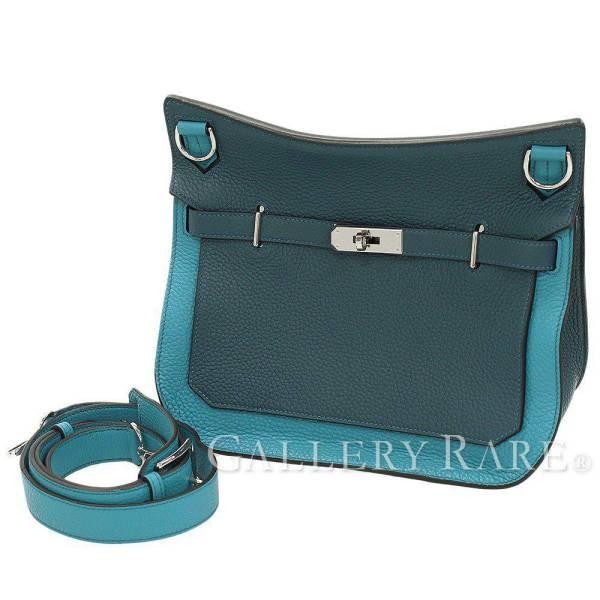 HERMES エルメス ショルダーバッグ ジプシエール28 エルメス HERMES ジプシエール28 □N刻 ブルードマルト/シルバー金具