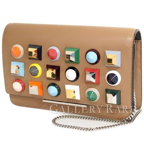 FENDI フェンディ チェーンウォレット マルチ スタッズ 8M0346 バッグ  