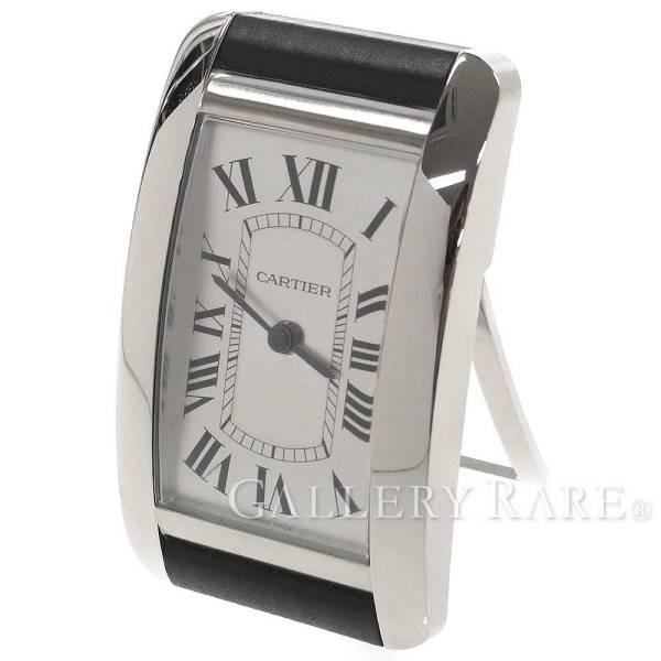 Cartier（カルティエ） タンクアメリカン テーブルオクロック 置き時計